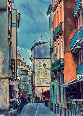 Little alley in the Carmes