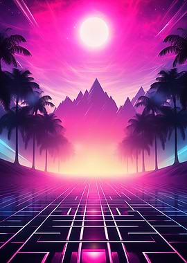 Synthwave Sunset Whispers