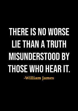 William James Quote