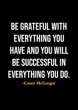 Conor McGregor Quotes