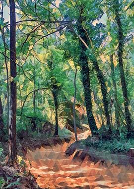 Ocher lands in Luberon