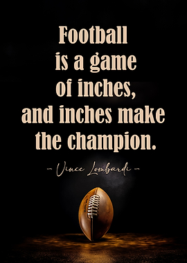 Game of inches Football