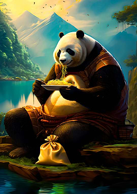 Noodle Munch Panda