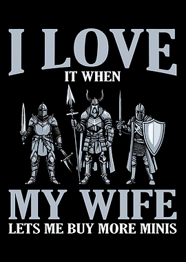 Miniatures Painting Wife