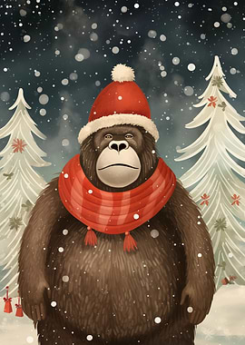 Gorilla Xmas Holliday