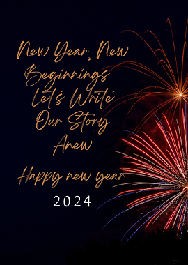 happy new year 2024