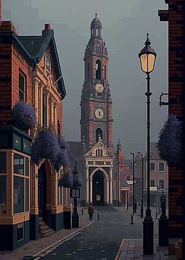 Goole Town Pixel art