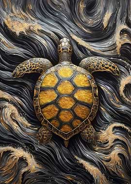 Gold X Turtle