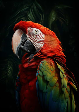 Parrot Portrait