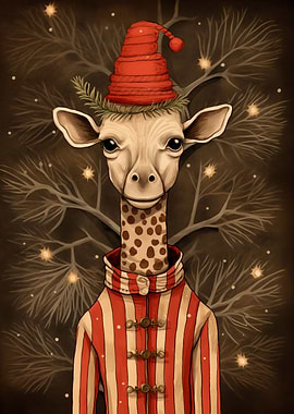 Giraffe Xmas