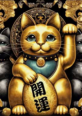 Gold X Fortune Cat