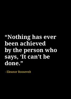 Eleanor Roosevelt quotes
