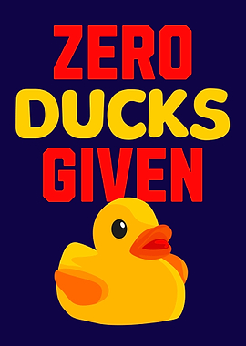 Funny Rubber Duck Wall Art