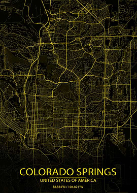 Colorado Springs YellowMap