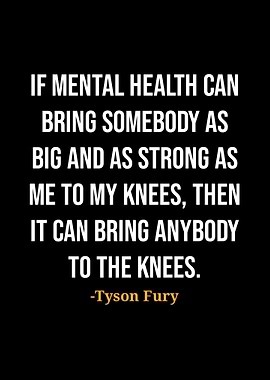 Tyson Fury Quote