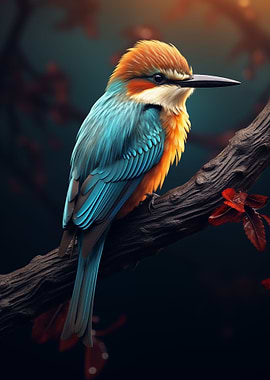 Colorful Fantasy Bird