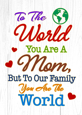 To My Mom Gift for Mom