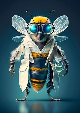 Buzzing Genius Lab Bee