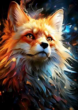 Wild fox art
