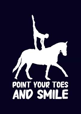 Funny Horse Vaulting