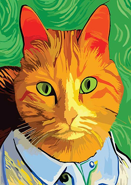 Van Gogh Cat