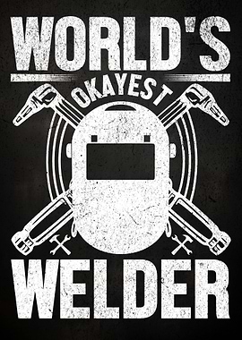Funny Welder Wall Art