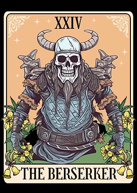 The Berserker Tarot Card