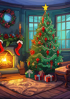 Cozy Christmas Corner