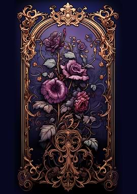 Waterlilies Stained Glass