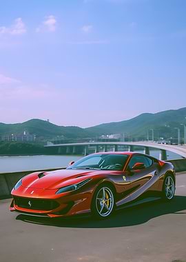 Ferrari 812 Japanese vibe