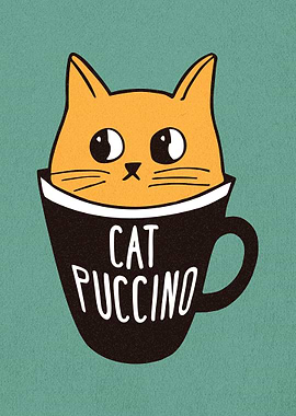 Cats and Coffee Cappuccino