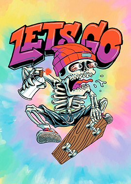 Lets Go Skateboarding