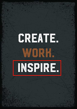 create work inspire