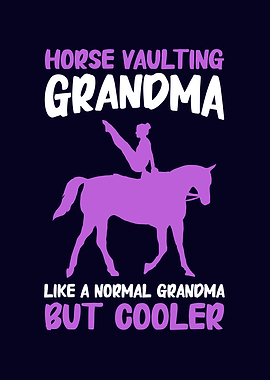 Funny Horse Vaulting