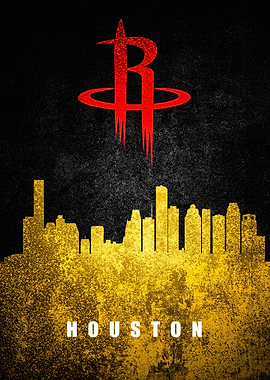 Houston City Skyline