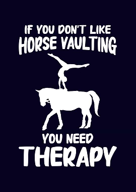 Funny Horse Vaulting