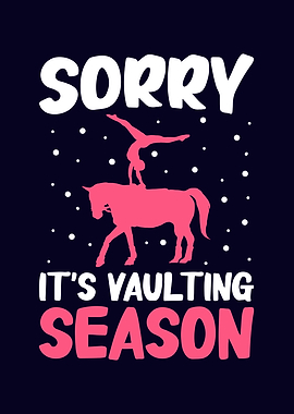 Funny Horse Vaulting