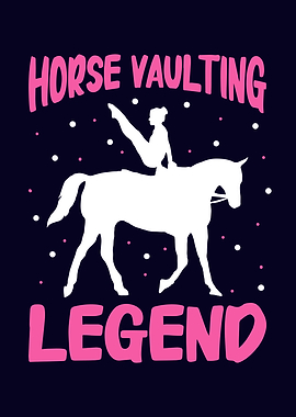 Funny Horse Vaulting