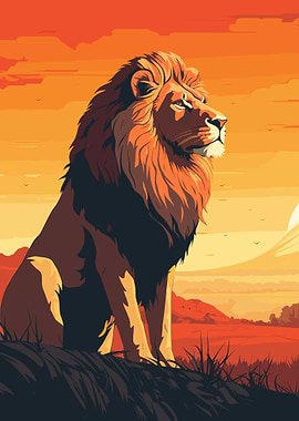 Lion Retro