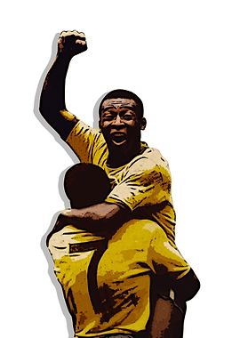 Pele amazing celebration