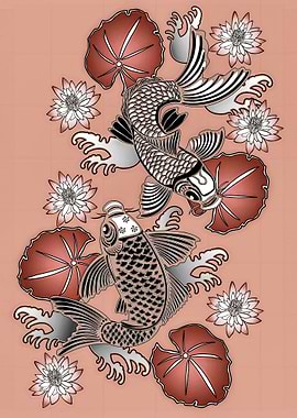 japanese koi fish