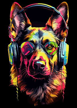 German Shepherd Sunglasses