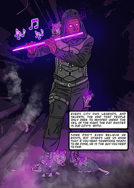 Cyberpunk Pied Piper