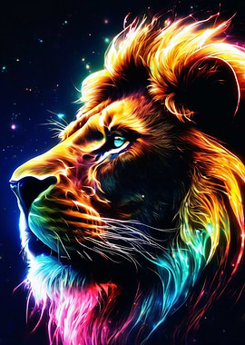 Magic Realism Lion