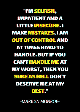 Marilyn Monroe Best Quote