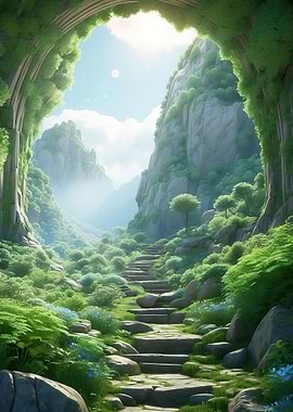 Green Forest Landscape