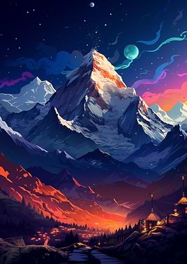 Mount Everest Himalaya