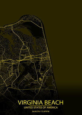 Virginia Beach YellowBlack