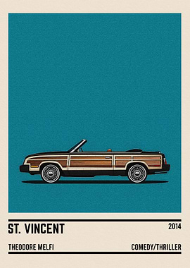 St Vincent movie car