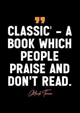 Mark Twain inspirational